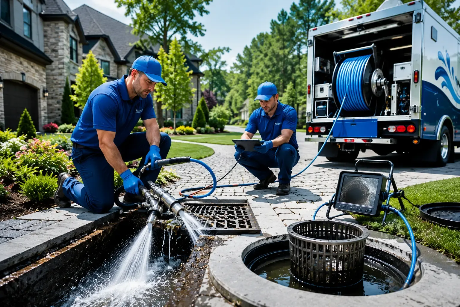 Local outdoor drain cleaning professionals in Whitehall, PA